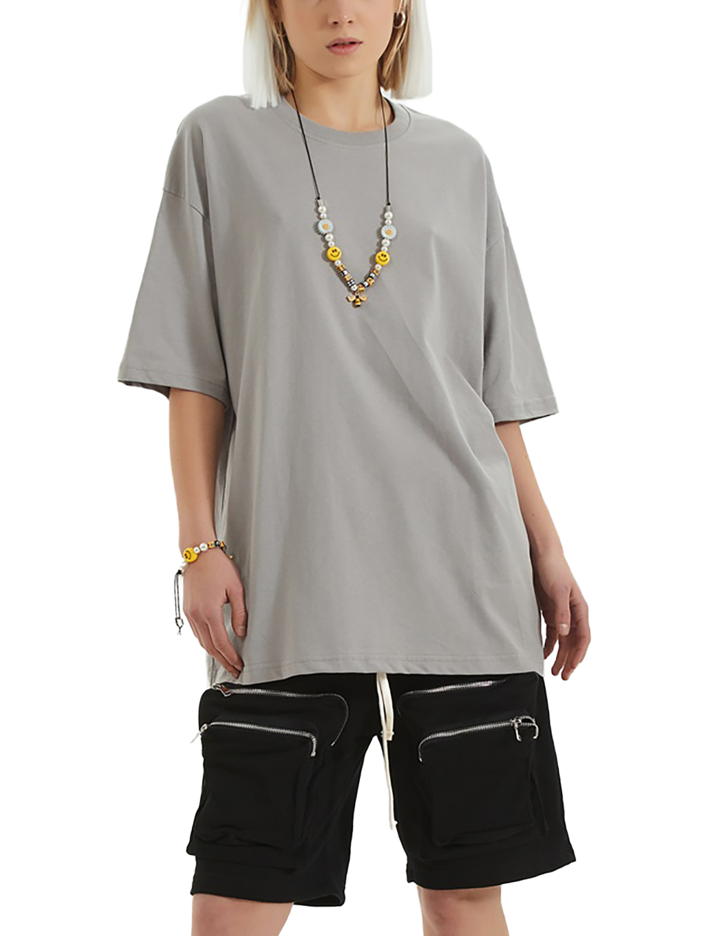 Streetwear Unisex 100% Cotton Basic Tee - Print On Demand | HugePOD-13